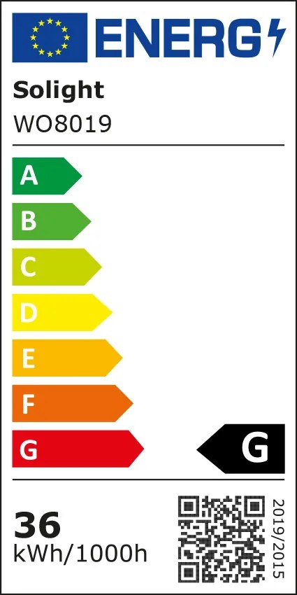 SOLIGHT LED osvetlenie s diaľkovým ovládačom Estela White, 36W, 2700lm, 30cm, CCT