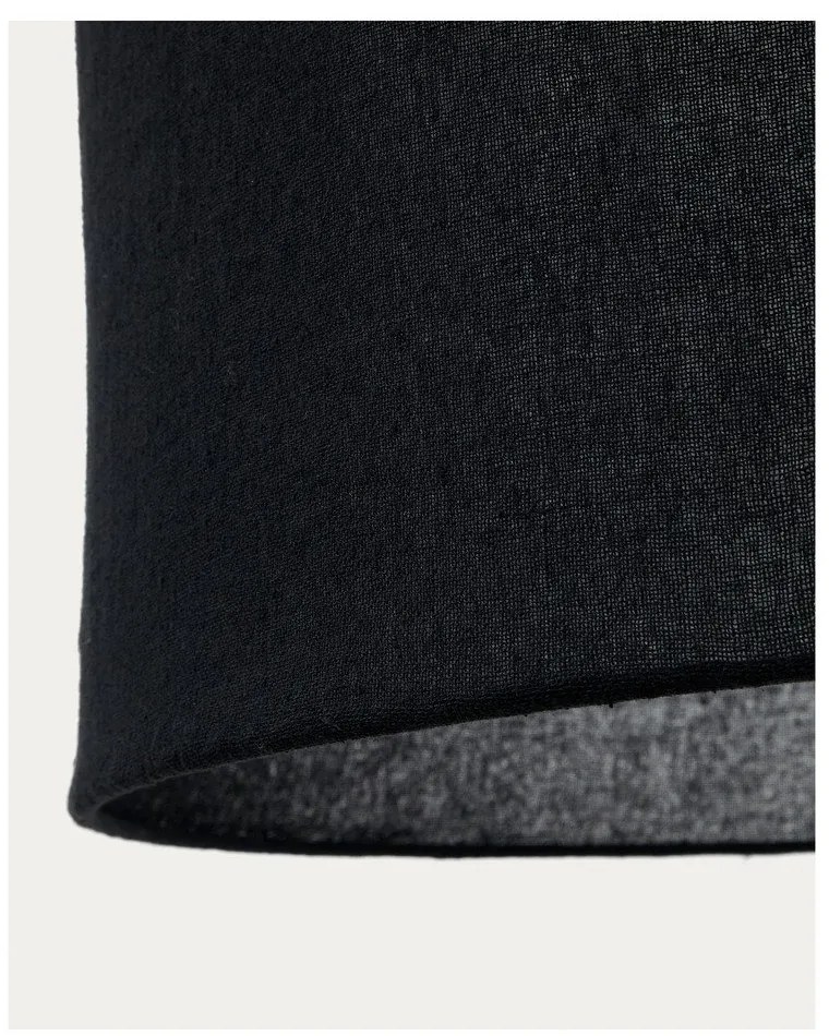 Čierne tienidlo ø 50 cm Mariela – Kave Home