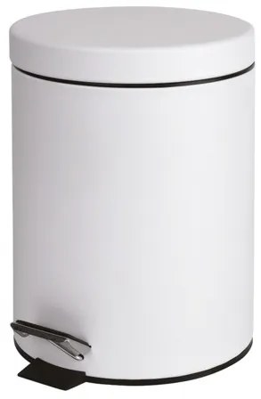 Bemeta White odpadkový kôš voľne stojací 5 l biela 104 315 014