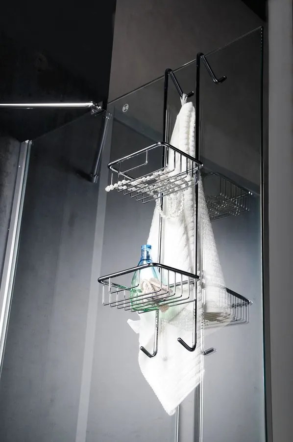 Gedy Gedy, SMART polica rohová, 200x80x151mm, bronz, 2483-44