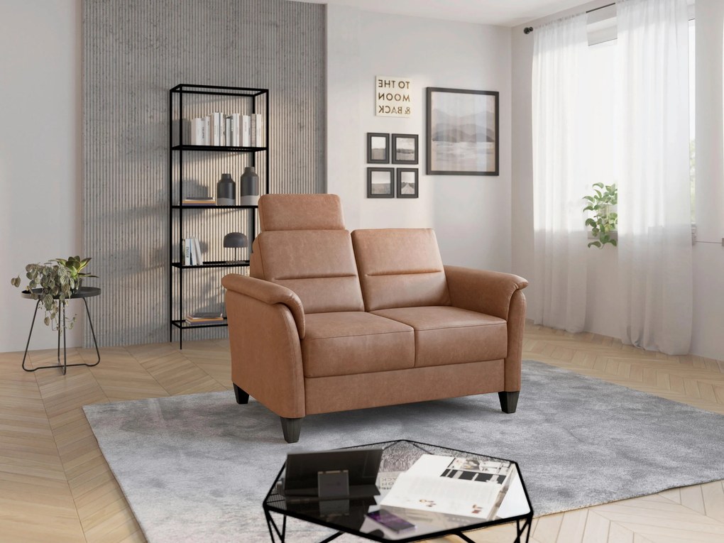 XXXLutz DVOJMIESTNA POHOVKA, textil, koňaková Sit & More - Sedačky - 00014401971H