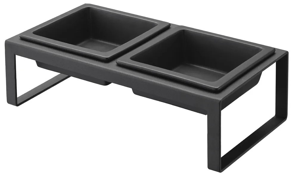 Pet misky Yamazaki 4745, čierne