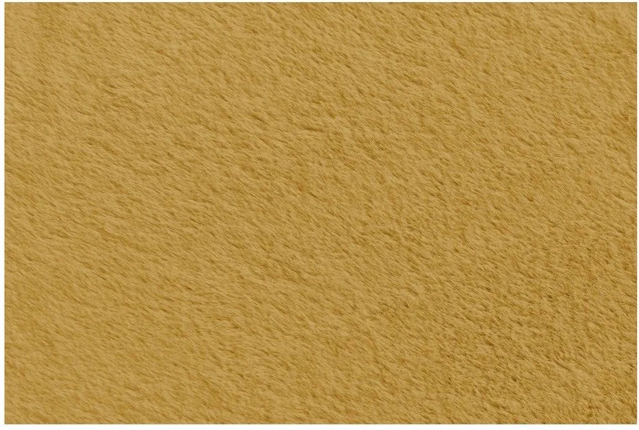 Žltý sedací vak z umelej kožušiny Lilibet – Bobochic Paris