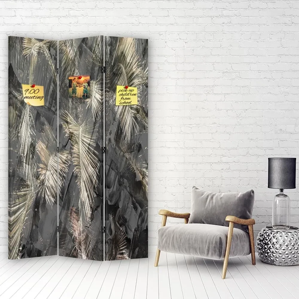 Gario Paraván Variácie na tému sivá Rozmery: 145 x 170 cm, Prevedenie: Klasický paraván