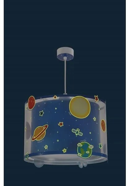 Dalber D-41342 - Detský luster PLANETS 1xE27/60W/230V