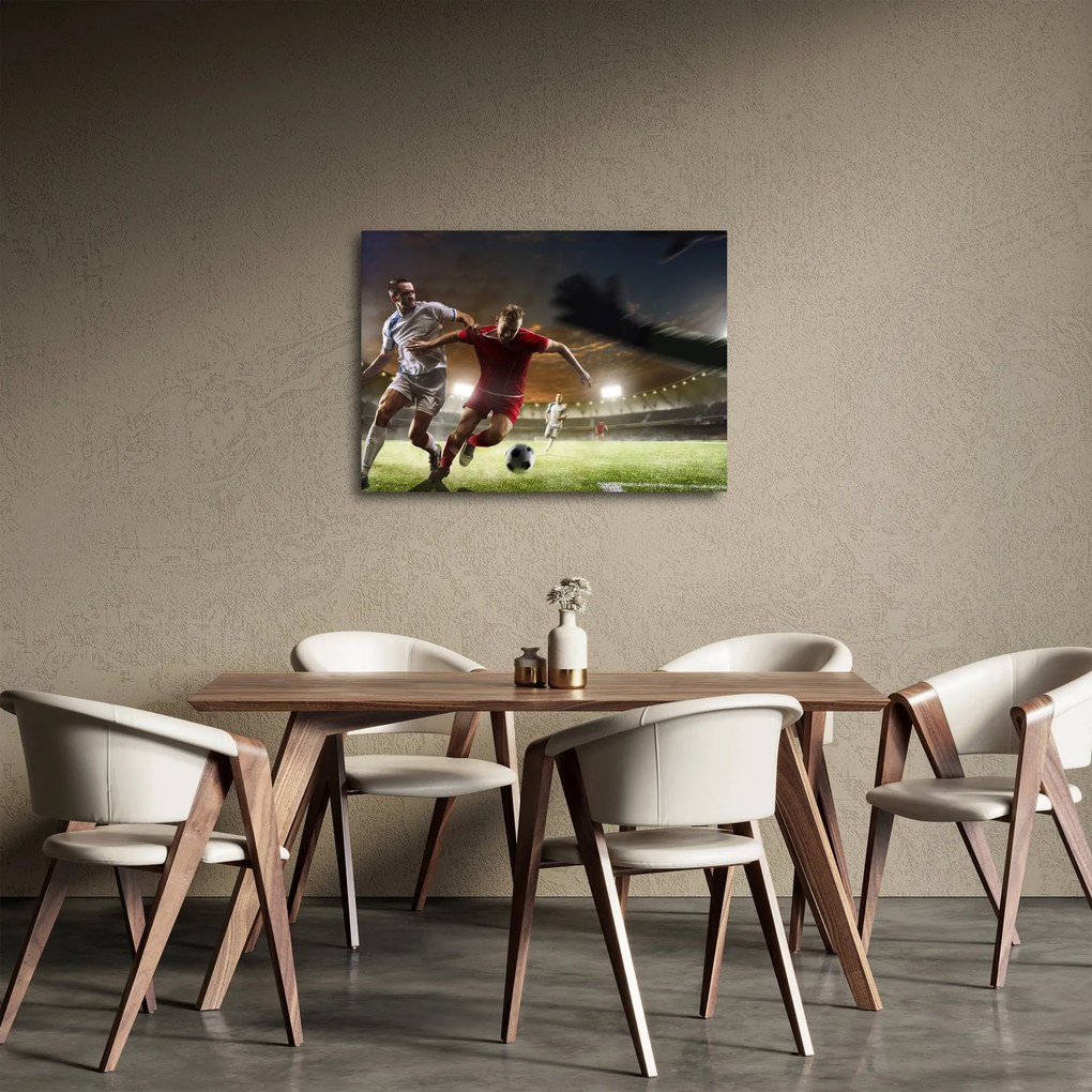 Obraz - Futbalisti v akcii (70x50 cm)