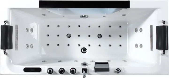 Terra Hydromasážna vírivá vaňa CARINA 938 182x82 s ohrevom vody