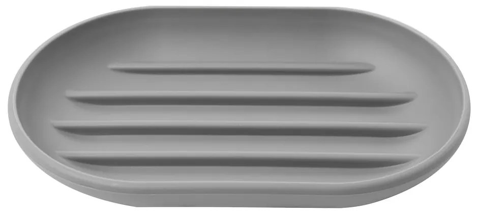 Sivá plastová mydlenka Touch – Umbra