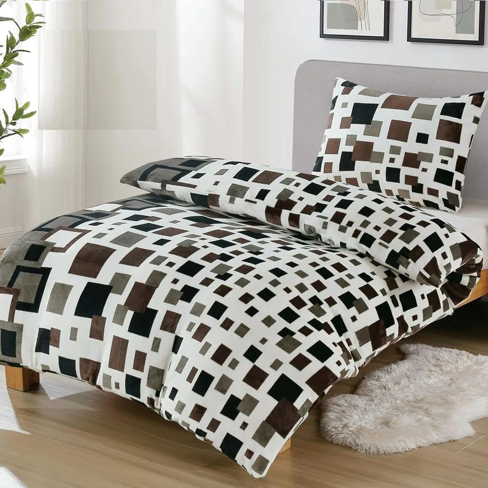 Obliečky Vianoce 9 MikroPlyš 70x90 140x200 cm