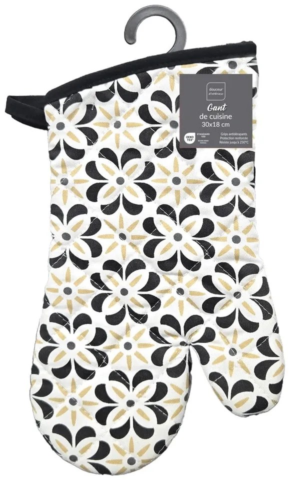 Bavlnená/silikónová kuchynská rukavica Solaris – douceur d'intérieur