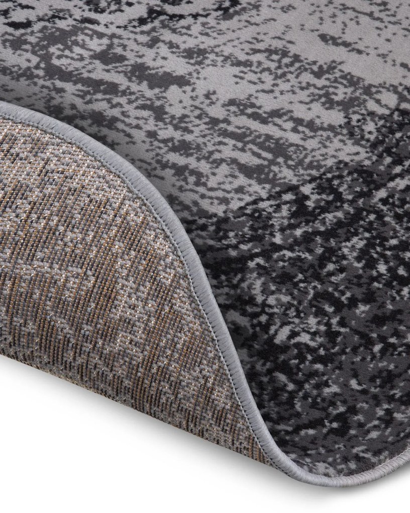 Hanse Home, Kusový koberec Gloria 105520 Mouse kruh, 160x160 (priemer) kruh, šedá, chodba / predsieň