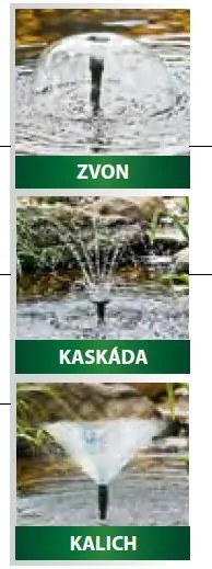 Heissnerovo efektové čerpadlo vrátane 3 efektov, 2500 l/h, 33 W HSP2500-00