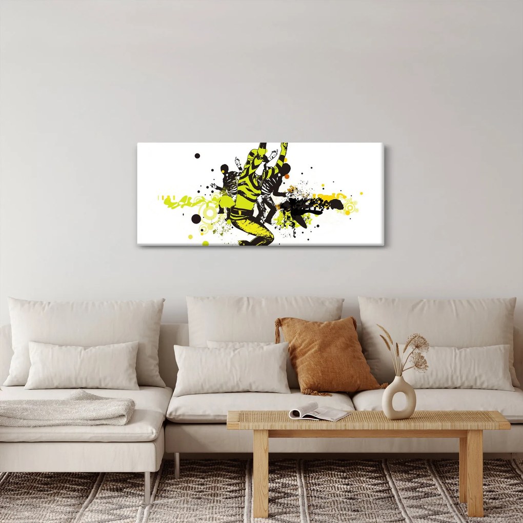 Obraz - Street dance (120x50 cm)