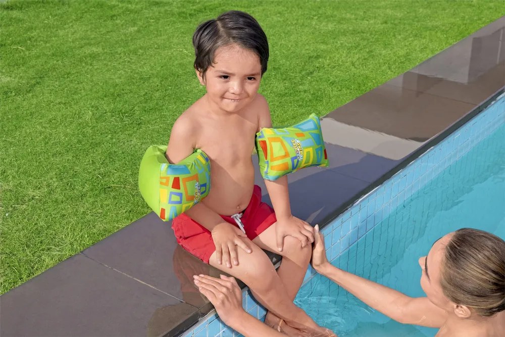 Plavecké rukávy zelené S/M Bestway 32182