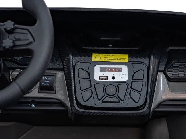 Elektrické autíčko Lamborghini Revuelto XL STRONG sivé