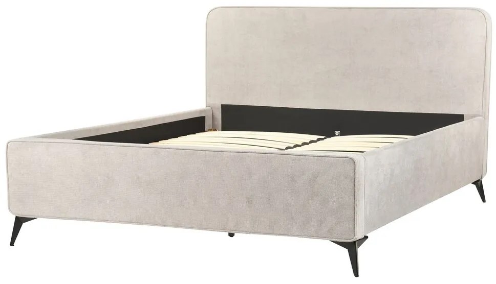 Manželská posteľ 160 cm Vardiel (sivá) (s roštom). Vlastná spoľahlivá doprava až k Vám domov. 1076315