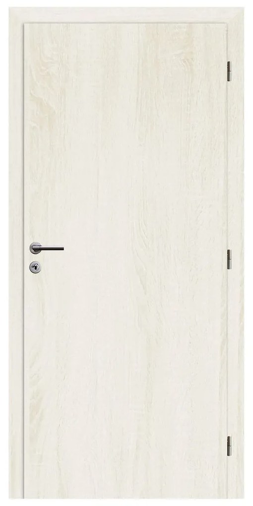 Solodoor Interiérové dvere 70 P, 750 × 1 985 mm, fólia, pravé, Andorra white