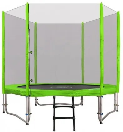 Záhradná trampolína RAMIZ SKY 8FT/244 cm - zelená