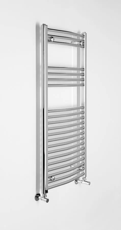 Aqualine, ALYA vykurovacie teleso oblé 500x1118mm, 428W, chróm, 1110-05