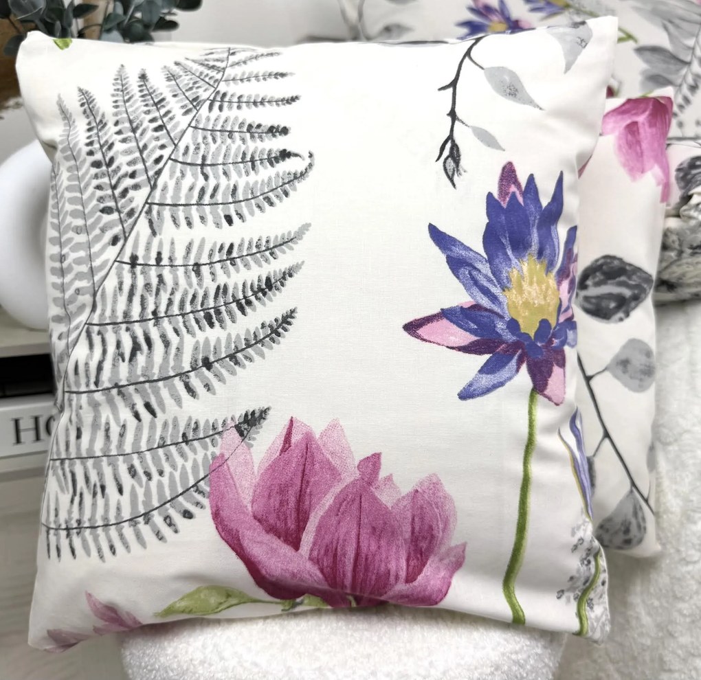 Obliečka na vankúš Herbarium 40x40 – bavlna, zips