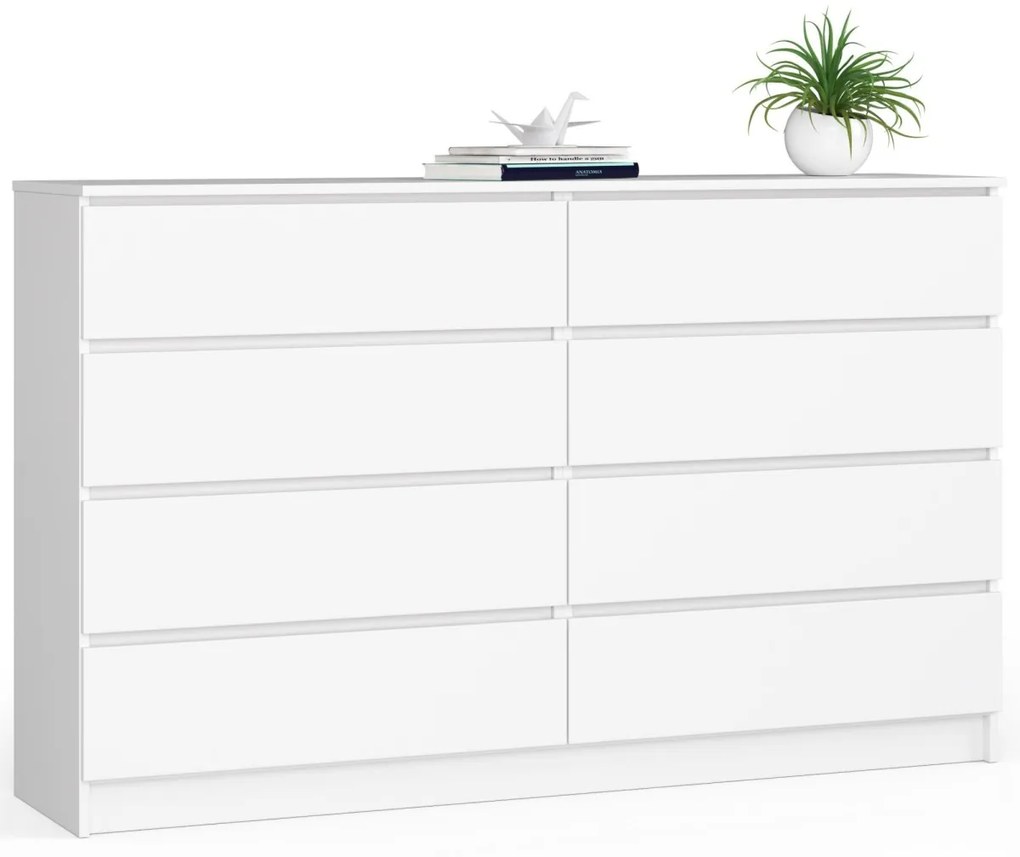 Komoda Inbia K 160 cm biela