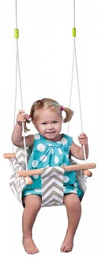 Hojdačka pre bábätko - textilná