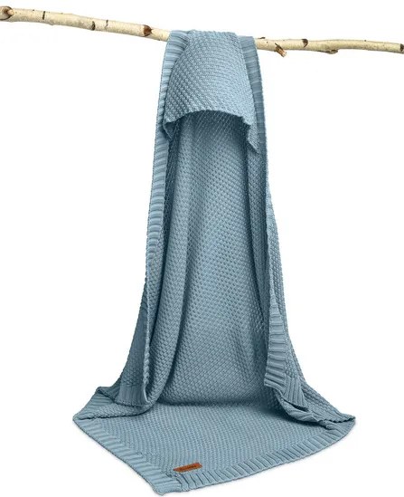 Sensillo Deka s kapucňou Bambusová Darčeková Jednofarebná 90 x 85 cm Farba: Horčicová