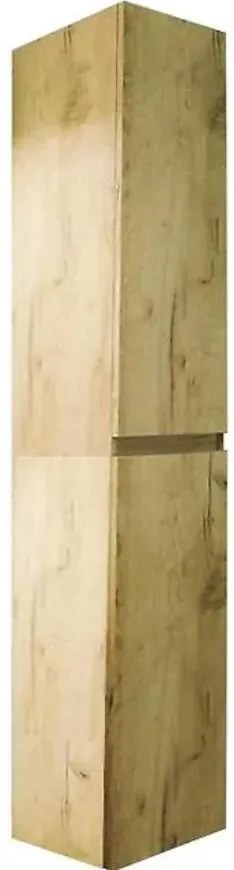 Vysoká skrinka do kúpeľne Momo C32 zlatý dub