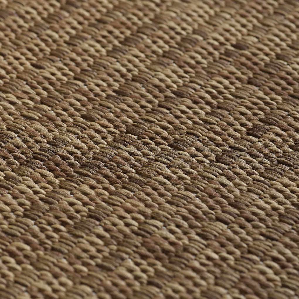 Ayyildiz, Behúň Giza 1410 Brown, 80x250, hnedá, chodba / predsieň