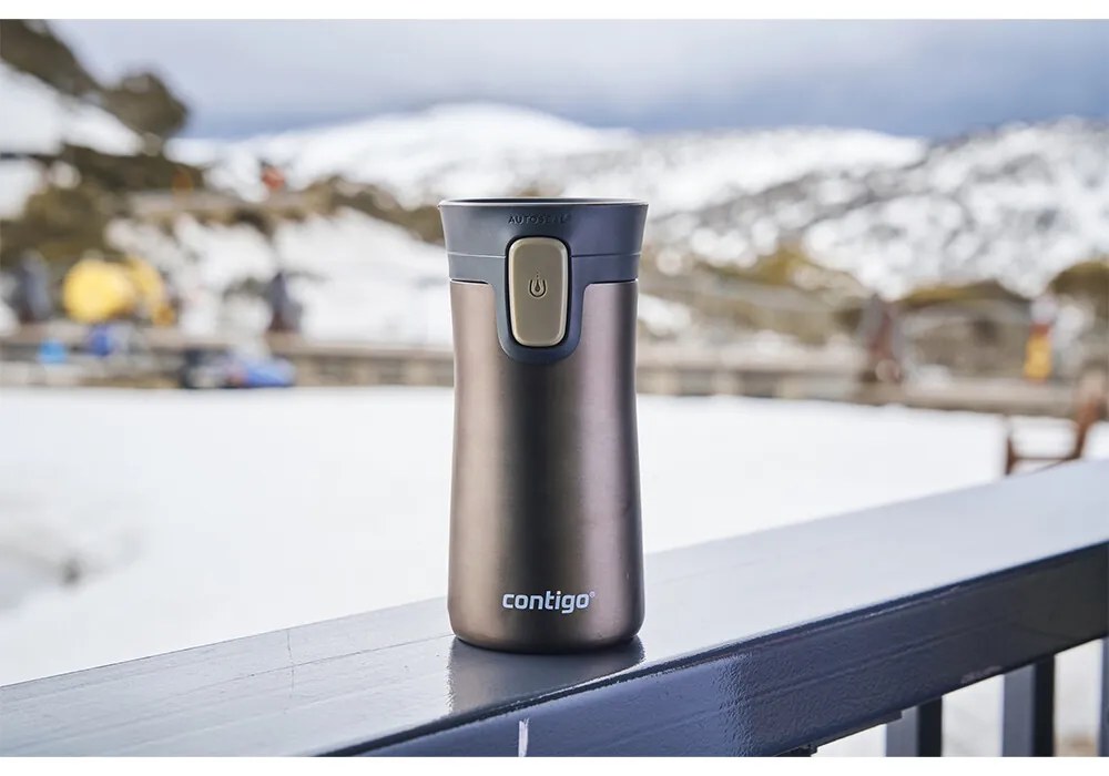 Contigo Termo fľaša Pinnacle 300 ml Transparent Matte Latte