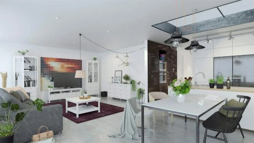 Botník REALTY 102,5 cm biely