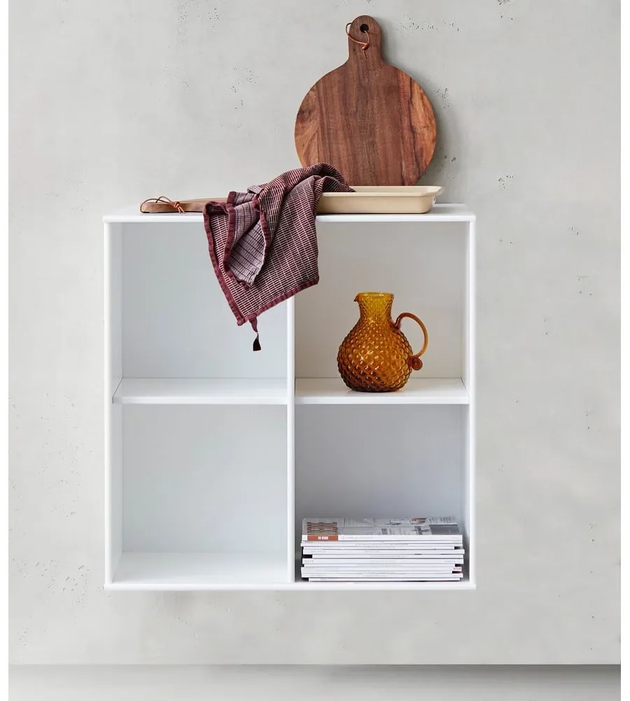Biely modulárny policový systém 68,5x69 cm Mistral Kubus - Hammel Furniture