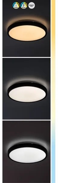 Rabalux 71430-LED Stm. kúp. stropné svietidlo ALENZO LED/36W/230V IP44 biela + DO