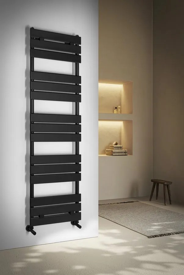 Aqualine Aqualine, BONDECO vykurovacie teleso 500x1606mm, čierna mat, DC516B