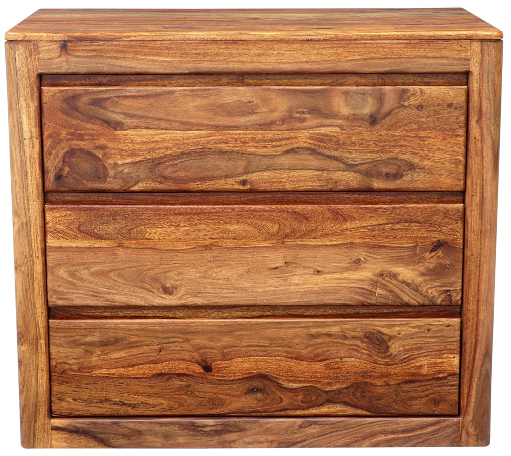 furniture-nabytek.cz - Masívna komoda z indického masívu palisander 90x80x45