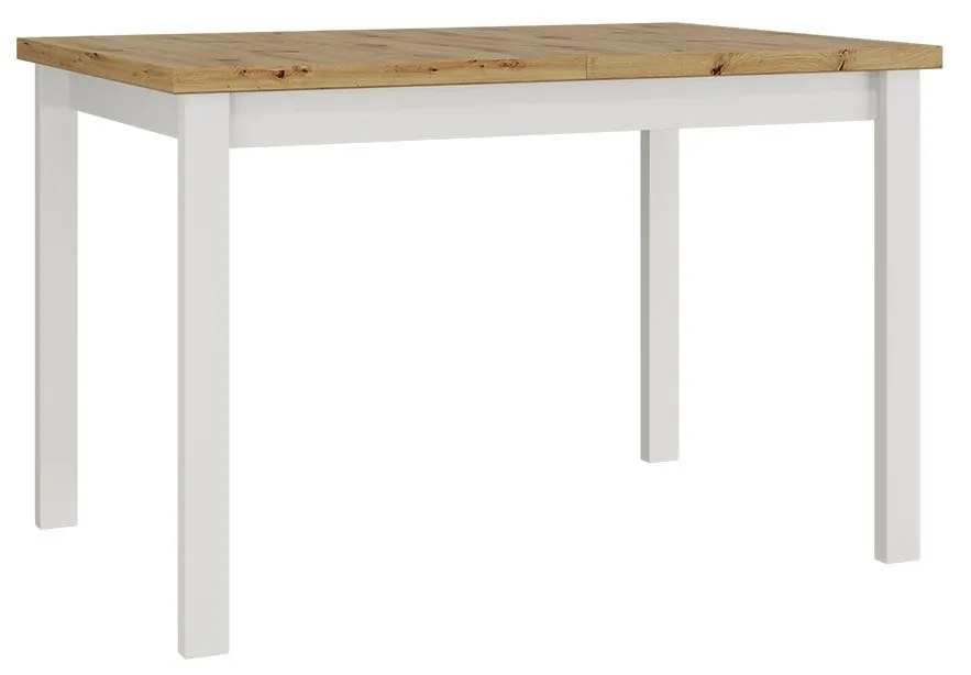 Rozkladací stôl Diesel 80 x 120/150 I, Morenie: dub artisan L / čierna