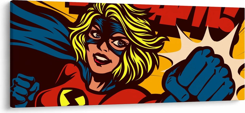 Obraz - Komix (120x50 cm)