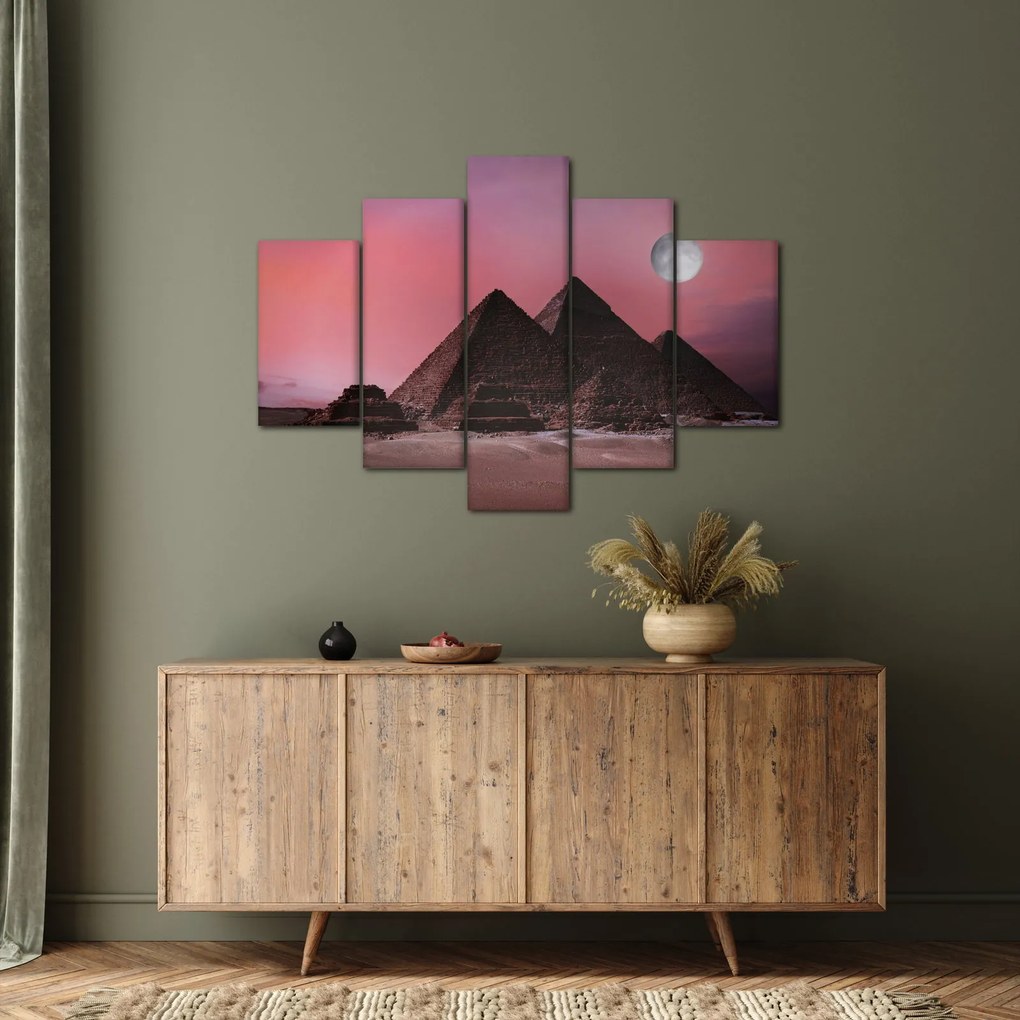 Obraz - Pyramídy Giza, Egypt (150x105 cm)
