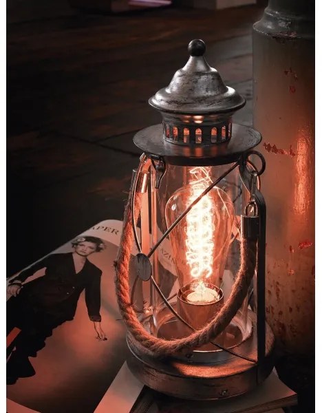 Eglo 49284 - Stolná lampa BRADFORD 1xE27/60W/230V
