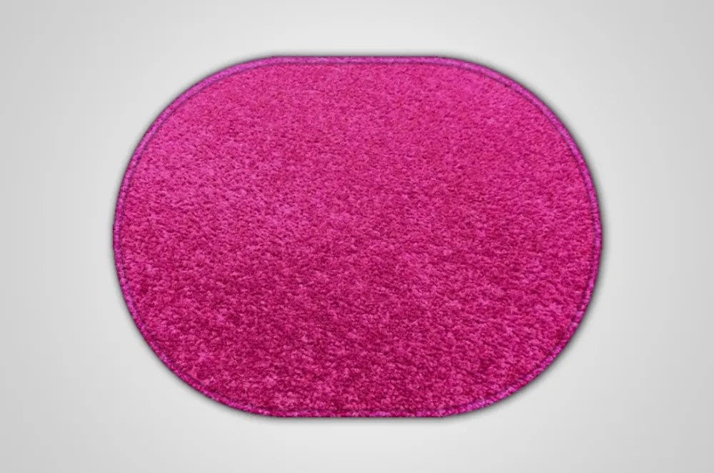 Vopi koberce Kusový fialový koberec Eton ovál - 160x240 cm