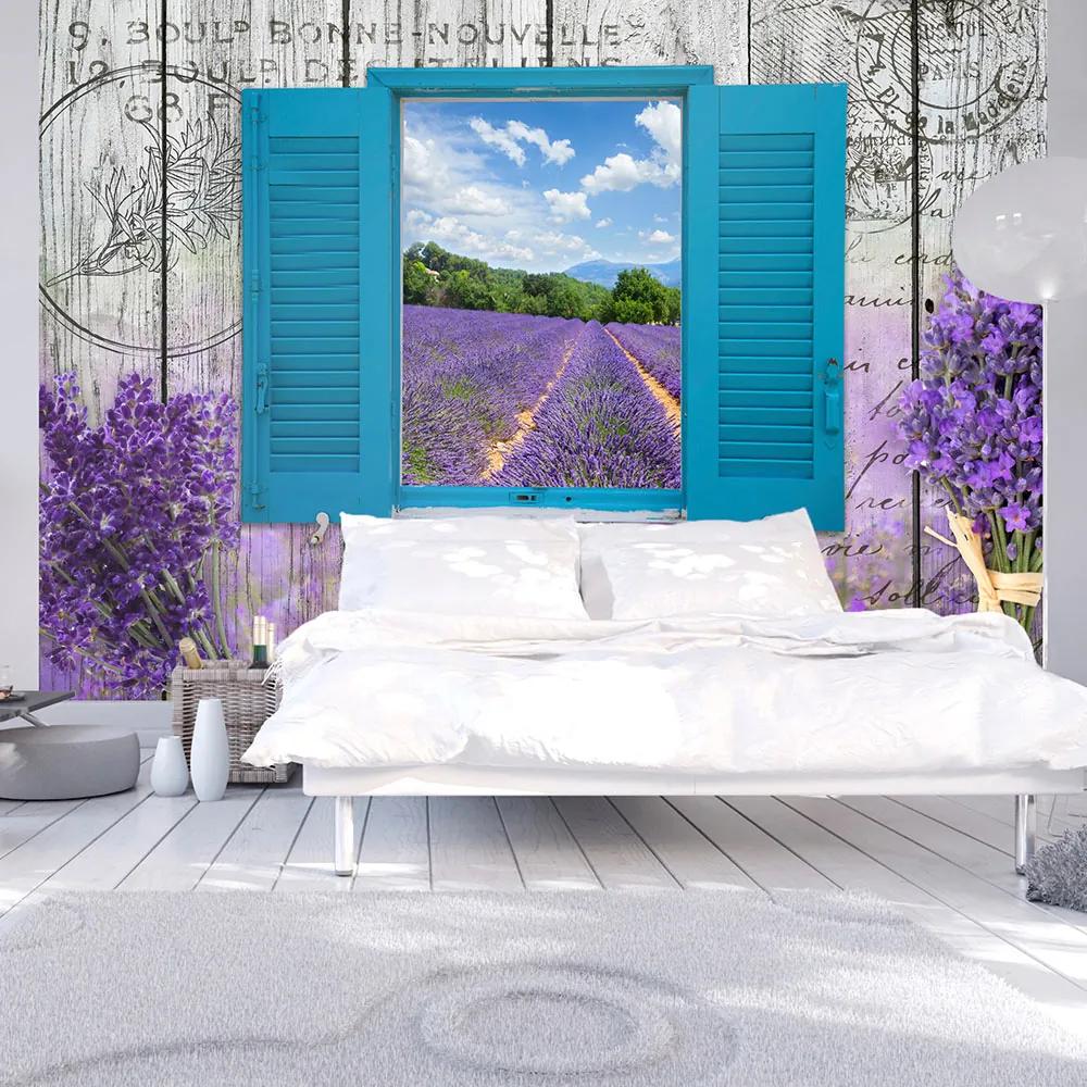 Artgeist Fototapeta - Lavender Recollection Veľkosť: 150x105, Verzia: Premium