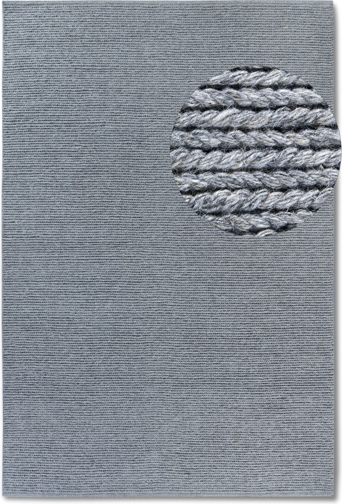 Kusový koberec Villeroy & Boch 106050 Silver, 80x150, šedá, obývacia izba, Villeroy & Boch