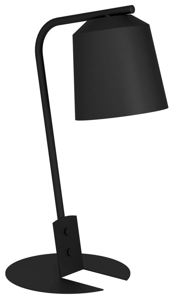 EGLO Moderná stolná lampa ONEDA, 1xE27, 40W, čierna