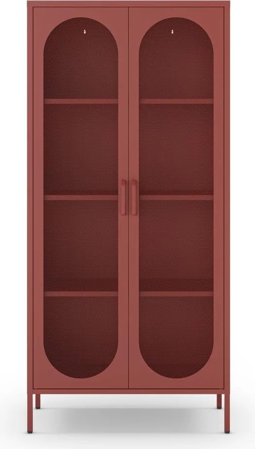 Skrinka v tehlovej farbe 80x170 cm Diora – Marckeric