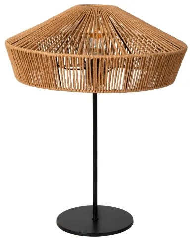 Lucide 10513/40/72 - Stolná lampa YUNKAI 1xE27/60W/230V hnedá