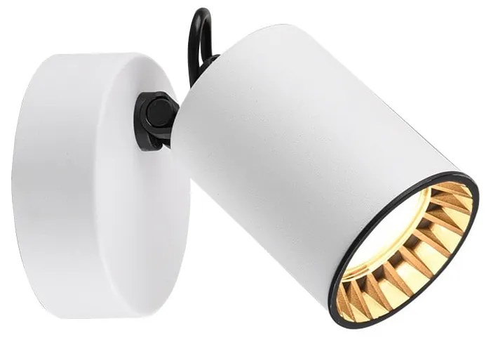 Biele bodové svietidlo ø 6 cm Pago – Trio