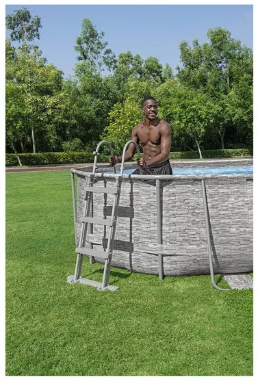 Bestway Bazénový rebrík, 107 cm (100333511)