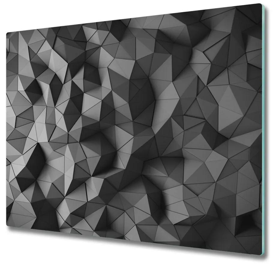 Sklenená doska na krájanie Abstraktné 3d pozadia 60x52 cm