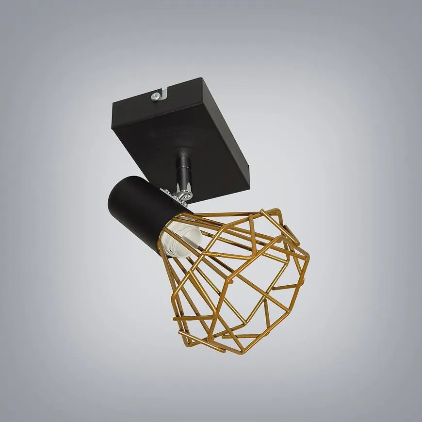 Nástenné bodové svietidlo Mini Szach 2740KZ/Z-A-1 LS1