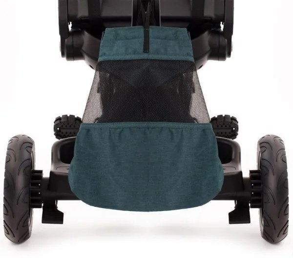 KINDERKRAFT - Detská trojkolka 5v1 EASYTWIST zelená/čierna